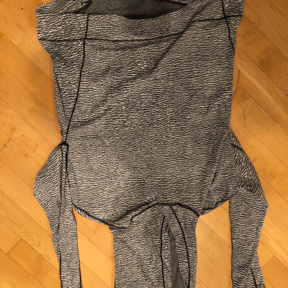 Long sleeved with hood shirt